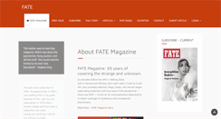 Desktop Screenshot of fatemag.com